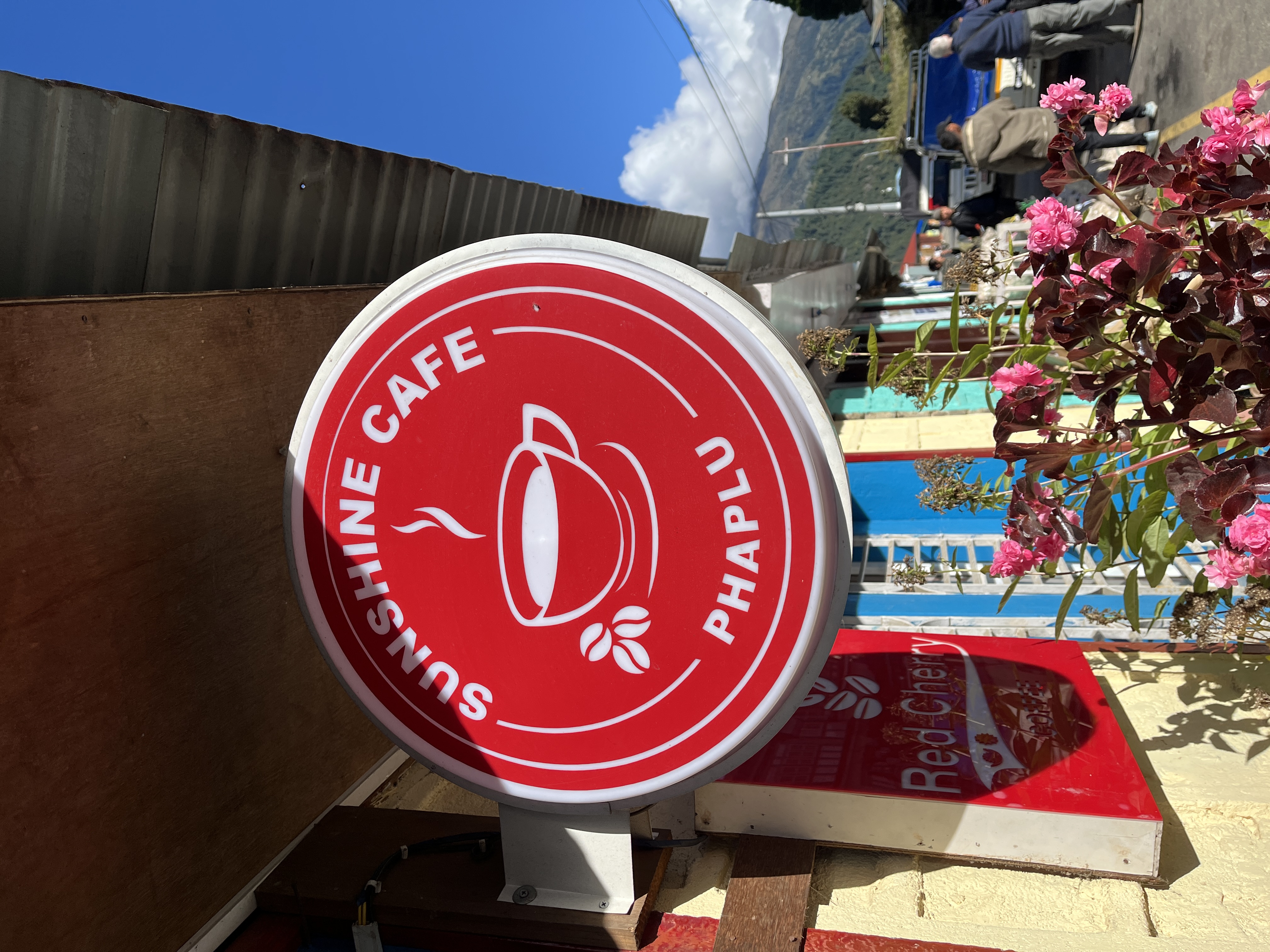 Cafe sign board